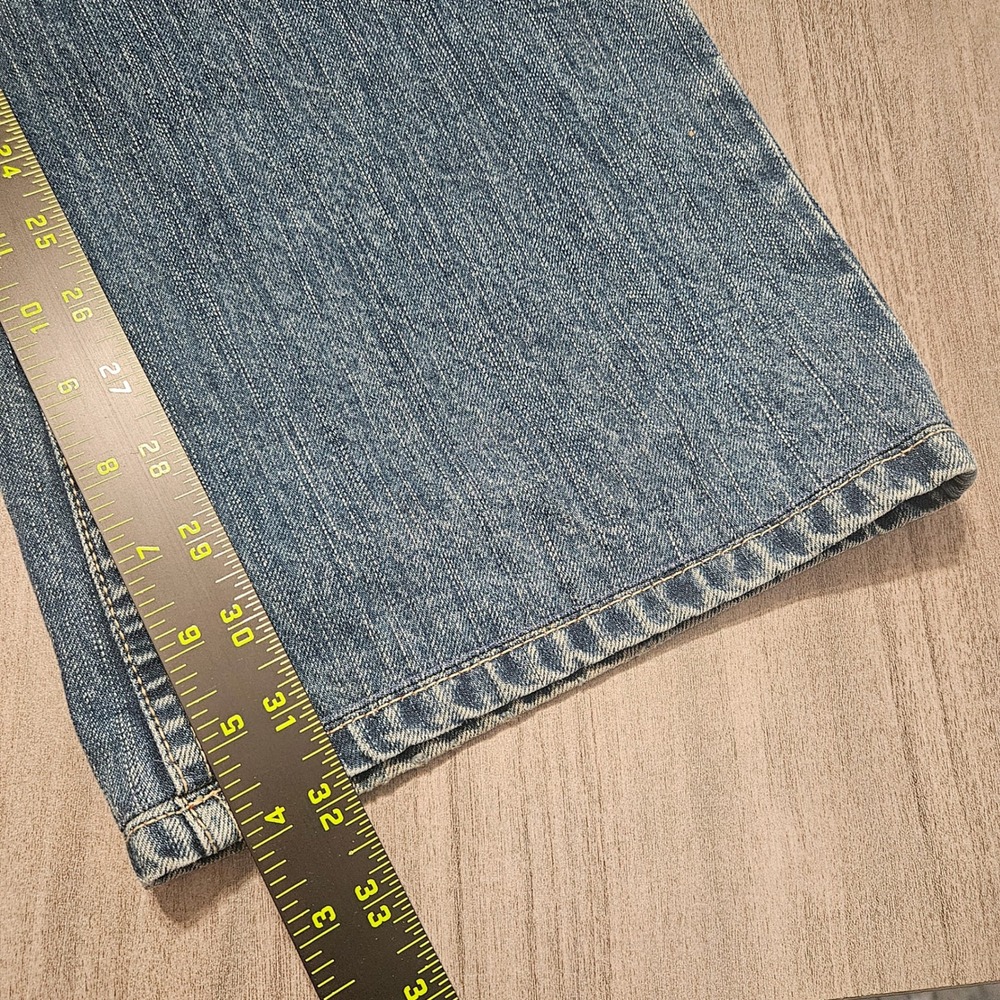 Indigo Palms Mens Boot Cut Jeans Medium Wash 100% Cotton 36x32 RN 86549 - Picture 7 of 9